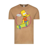 Vintage Camel The Simpsons Bart Simpson Eat My Shorts Vintage Tee - longCreatives