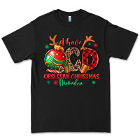 Black i have ocd obsessive christmas disorder Premium Tee - MaliasSmallBusiness
