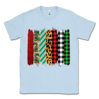 Dusty Blue christmas brushstrokes Classic Tee - Bettercallsaul
