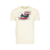 Vintage Arctic CH-47 Chinook Helicopter USA Flag Helicopter Pilot Gifts Vintage Tee - longCreatives