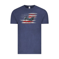Ch-47 Chinook Helicopter Usa Flag Helicopter Pilot Gifts Vintage Tee | Teevron