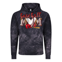 Cloud Black Baseball Mom Vintage Hoodie - NancyCooperArtShop