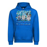 Cobalt snuggle up gnomies it's coll outside Urban Hoodie - BarkalooDesign