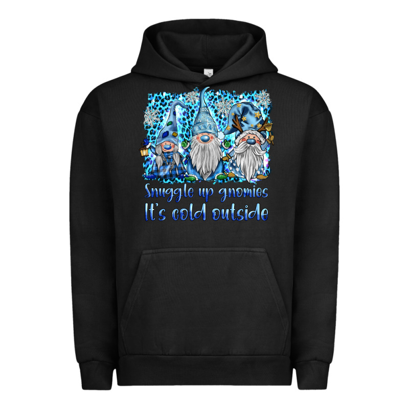 Snuggle Up Gnomies It's Coll Outside Urban Hoodie by BarkalooDesign | Teevron