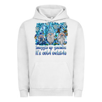Pigment Lunar Rock snuggle up gnomies it's coll outside Urban Hoodie - BarkalooDesign