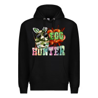 Black egg hunter Premium Hoodie - FaDigitalArtStudio