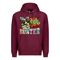 Burgundy egg hunter Premium Hoodie - FaDigitalArtStudio