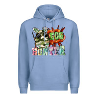 Colony Blue egg hunter Premium Hoodie - FaDigitalArtStudio