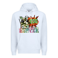 White egg hunter Premium Hoodie - FaDigitalArtStudio