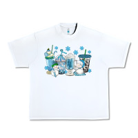 White winter snowman coffee cups Urban Heavy Tee - texasbilliewilder