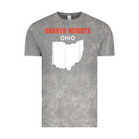 Cloud Rock shaker heights ohio usa state america travel ohioan Vintage Tee - trangStudio