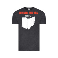 Vintage Black shaker heights ohio usa state america travel ohioan Vintage Tee - trangStudio