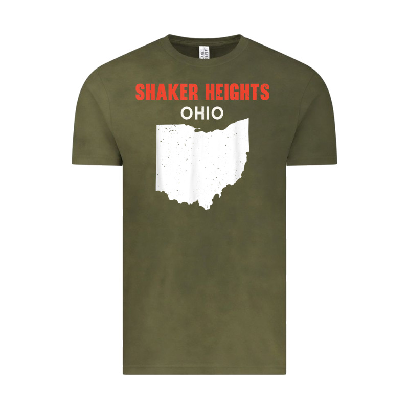 Shaker Heights Ohio Usa State America Travel Ohioan Vintage Tee by trangStudio | Teevron