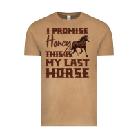 Vintage Camel I Promise Honey This Is My Last Horse Vintage Tee - Bettercallsaul