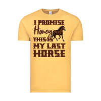 Vintage Mustard I Promise Honey This Is My Last Horse Vintage Tee - Bettercallsaul