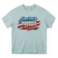 Arona America america Heavy Core Tee - NancyCooperArtShop