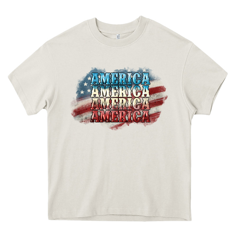 America America Heavy Core Tee by NancyCooperArtShop | Teevron