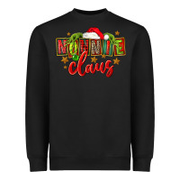 Black christmas nonnie claus Heavyweight Sweatshirt - FaDigitalArtStudio