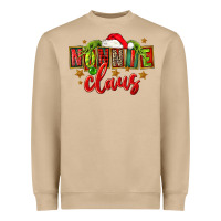 Mushroom christmas nonnie claus Heavyweight Sweatshirt - FaDigitalArtStudio