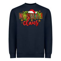 Navy christmas nonnie claus Heavyweight Sweatshirt - FaDigitalArtStudio