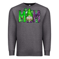 Charcoal Heather st patricks day mom gnome Premium Sweatshirt - CowhideDigitalArt