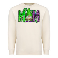 Sandshell st patricks day mom gnome Premium Sweatshirt - CowhideDigitalArt