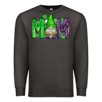 Smoke st patricks day mom gnome Premium Sweatshirt - CowhideDigitalArt