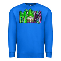 True Royal st patricks day mom gnome Premium Sweatshirt - CowhideDigitalArt