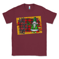 Burgundy Christmas Ho Ho Ho Classic Tee - Bettercallsaul