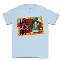 Dusty Blue Christmas Ho Ho Ho Classic Tee - Bettercallsaul