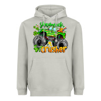 Moon Dust Shamrock Crusher Heavyweight Hoodie - CowhideDigitalArt