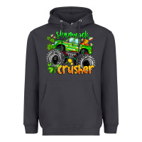 Smoke Shamrock Crusher Heavyweight Hoodie - CowhideDigitalArt