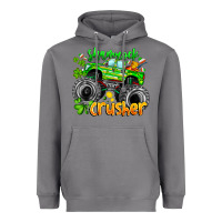 Storm Shamrock Crusher Heavyweight Hoodie - CowhideDigitalArt