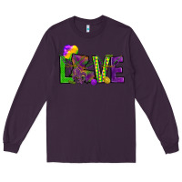 Plum Love Louisiana Long Sleeve Tee - HowdyJamesFarm