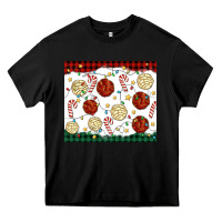 Black christmas conchas Heavy Core Tee - MaliasSmallBusiness