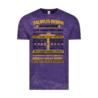 Cloud Purple TAURUS FACTS Vintage Tee - Bettercallsaul