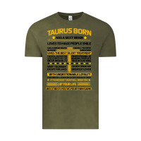 Vintage Olive TAURUS FACTS Vintage Tee - Bettercallsaul
