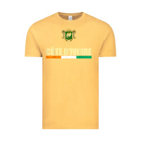 Vintage Mustard Cote d_Ivoire National Flag Ivory Coast Coat Of Arms Gift Vintage Tee - trangStudio