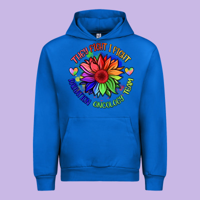 Oncology Team Sunflower Malia Urban Hoodie Designed By Barkaloodesign