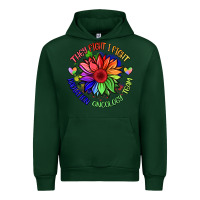 Forest Green oncology team sunflower malia Urban Hoodie - BarkalooDesign