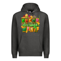 Charcoal Heather nacho average mini Premium Hoodie - FaDigitalArtStudio