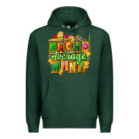 Sports Green nacho average mini Premium Hoodie - FaDigitalArtStudio
