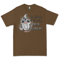 Cacao im shorty mouthy deal with it gnome Premium Tee - MaliasSmallBusiness