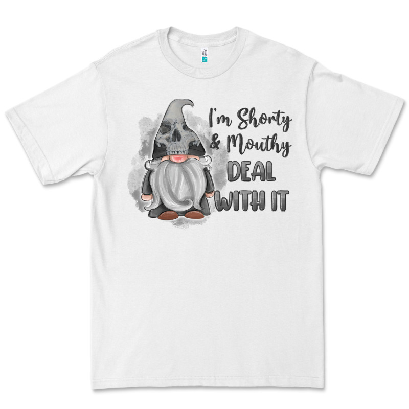 Im Shorty Mouthy Deal With It Gnome Premium Tee by MaliasSmallBusiness | Teevron