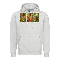 Dove Grey western sunflower and american football license  plate Zipper Hoodie - BundleAndBundleShop