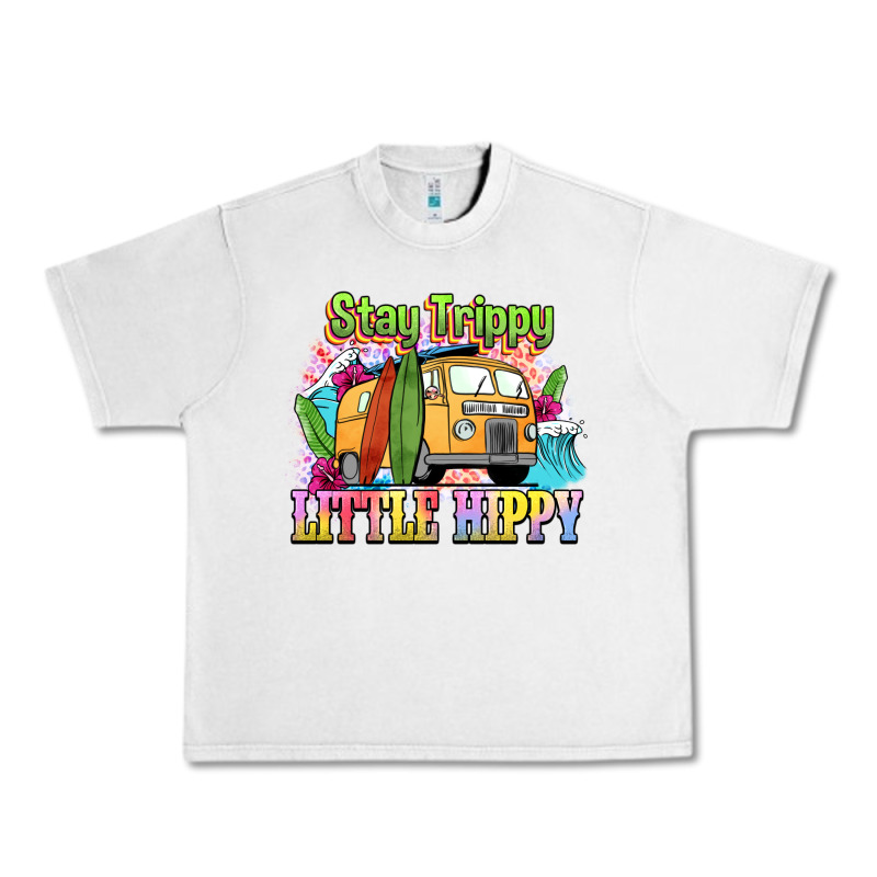 Stay Trippy Little Hippy Urban Heavy Tee by NancyCooperArtShop | Teevron