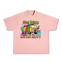 Salmon stay trippy little hippy Urban Heavy Tee - NancyCooperArtShop