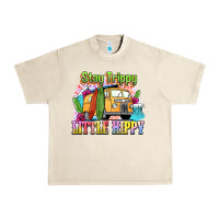 Sandshell stay trippy little hippy Urban Heavy Tee - NancyCooperArtShop