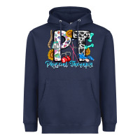 Navy pt therapy Heavyweight Hoodie - CowhideDigitalArt