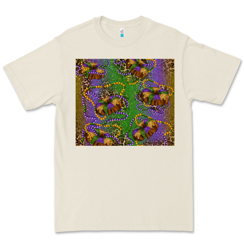 Mardi Gras King Cake Leopard Premium Tee by RanaPortraitStore | Teevron